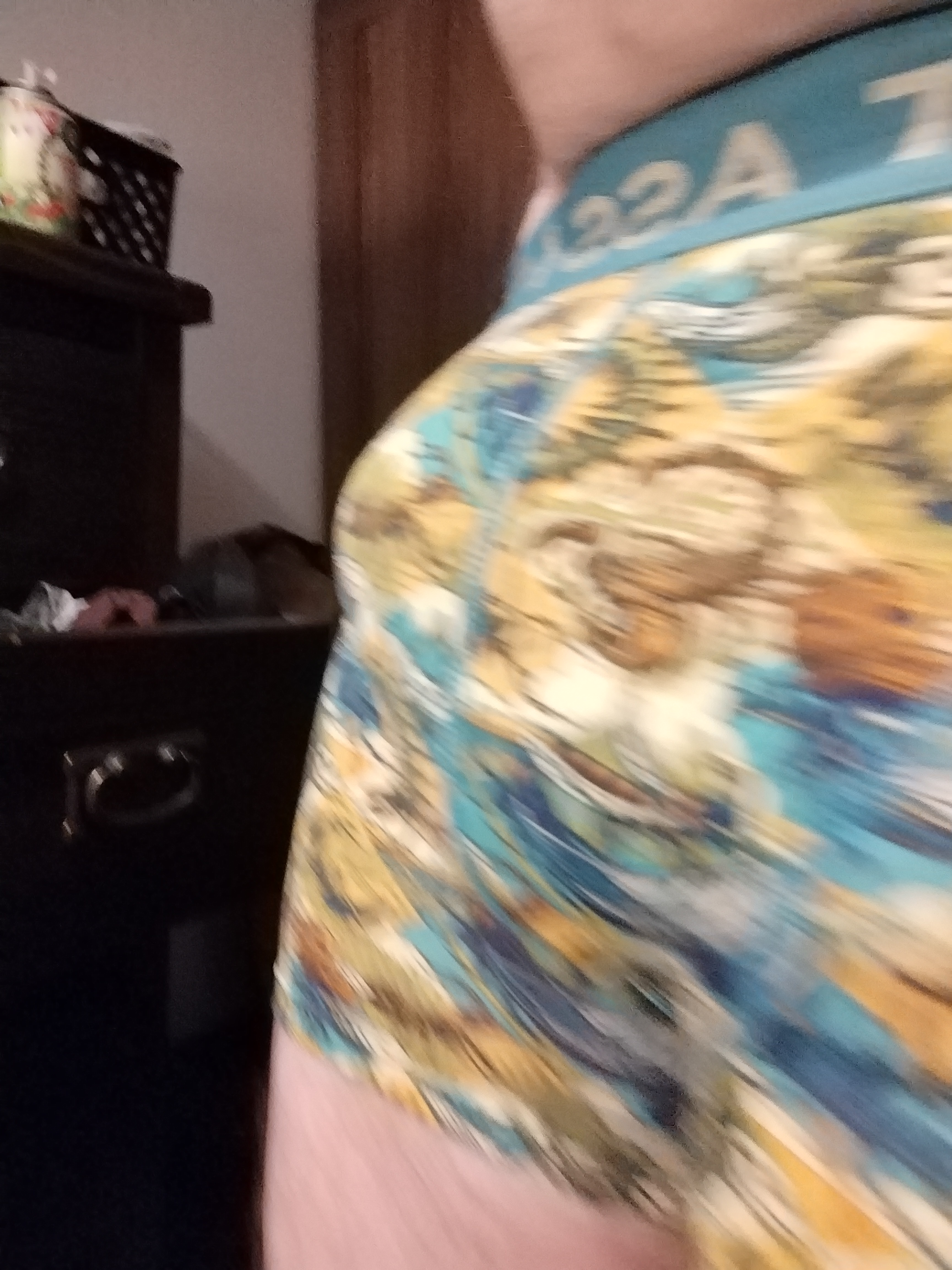 Freshly worn boxers